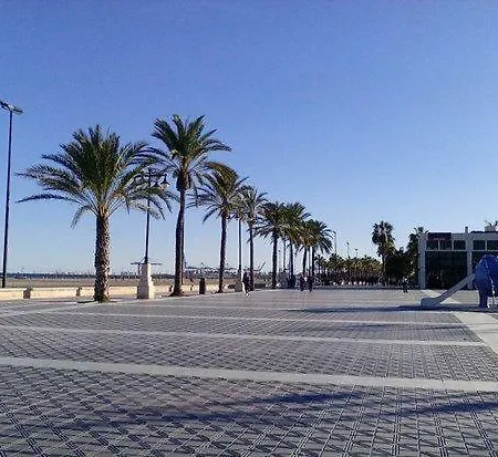 Beach Loft In Malvarrosa Valencia